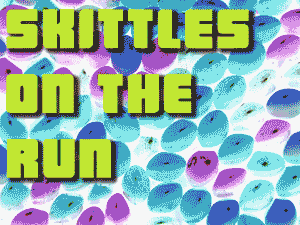 Skittles on the run album art